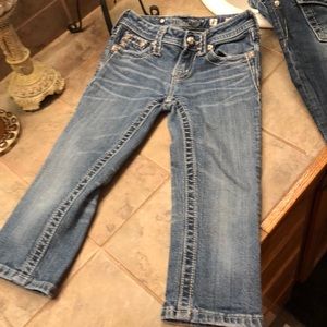 Girls Size 8 Miss Me Capris